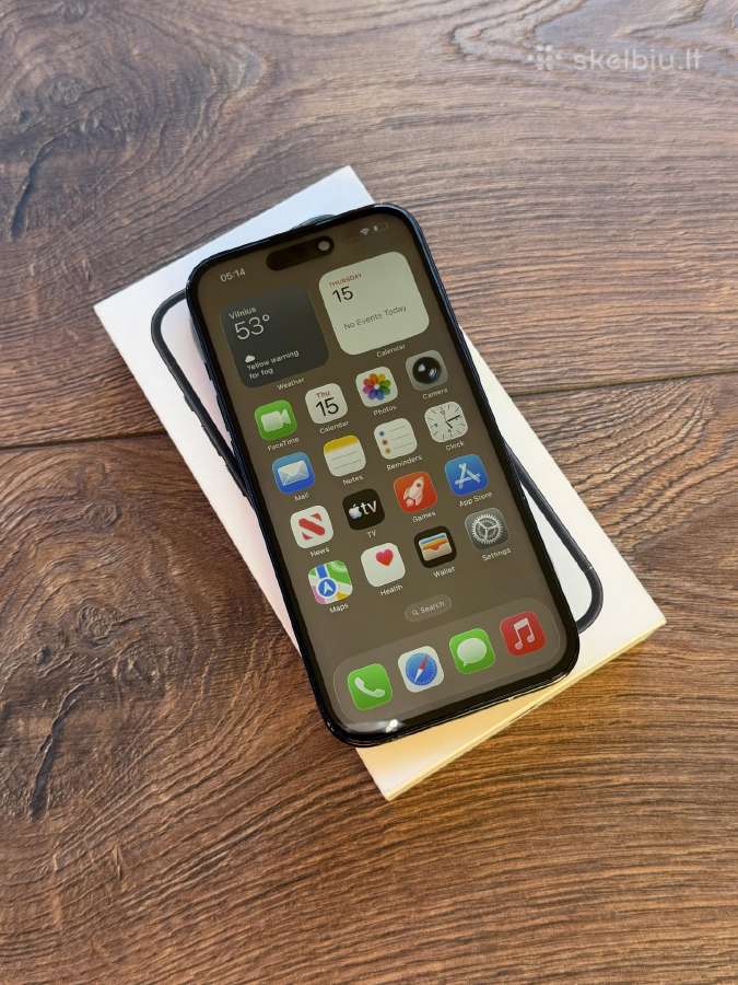 Apple iPhone 15 128gb Black - nuotraukos Nr. 4