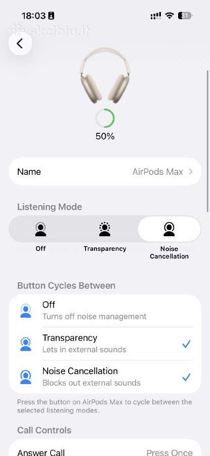 Airpods max - nuotraukos Nr. 6