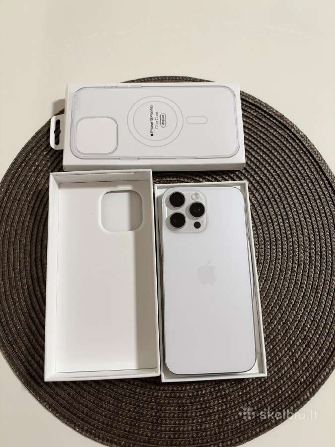 Apple iPhone 16 Pro Max 256gb White Titanium - nuotraukos Nr. 5