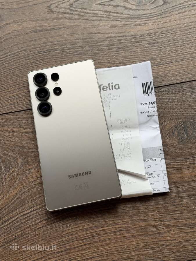 Samsung Galaxy S25 Ultra 256gb Titanium Gray - nuotraukos Nr. 2