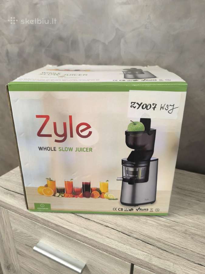 Lėtaeigė sulčiaspaudė Zyle Zy007wsj - nuotraukos Nr. 4