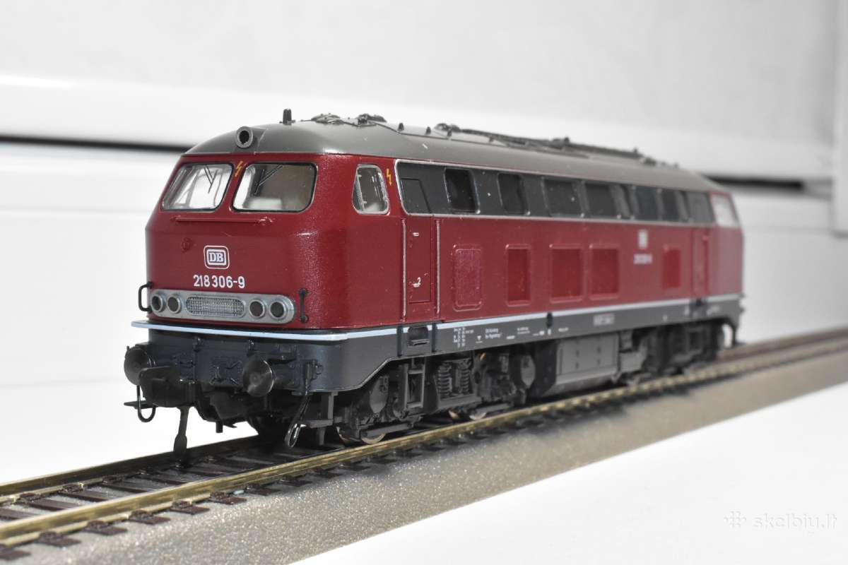 Fleischmann dyzelinis lokomotyvas Br 218 - nuotraukos Nr. 2