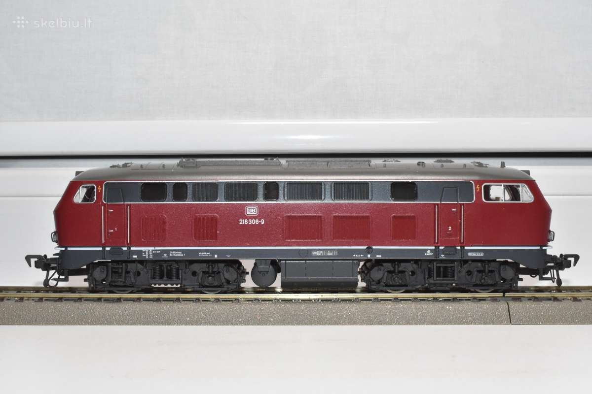 Fleischmann dyzelinis lokomotyvas Br 218 - nuotraukos Nr. 4