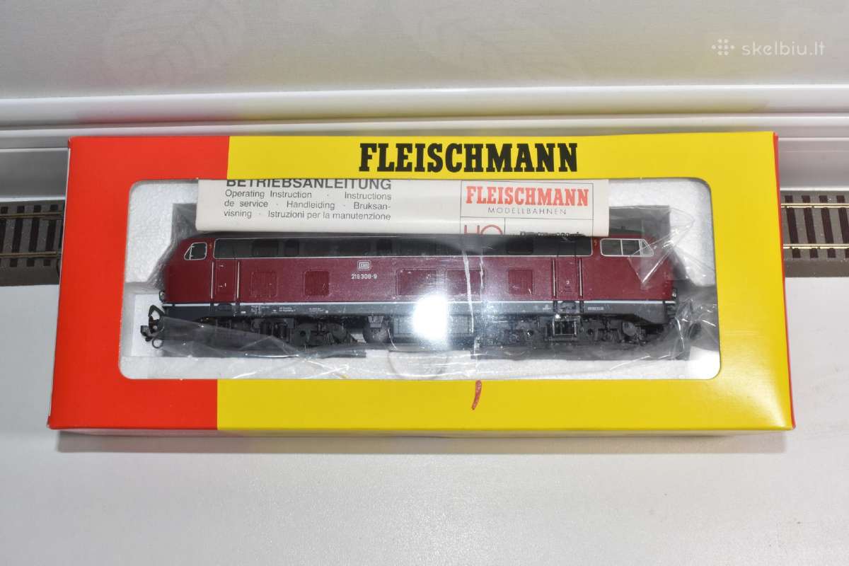 Fleischmann dyzelinis lokomotyvas Br 218 - nuotraukos Nr. 7