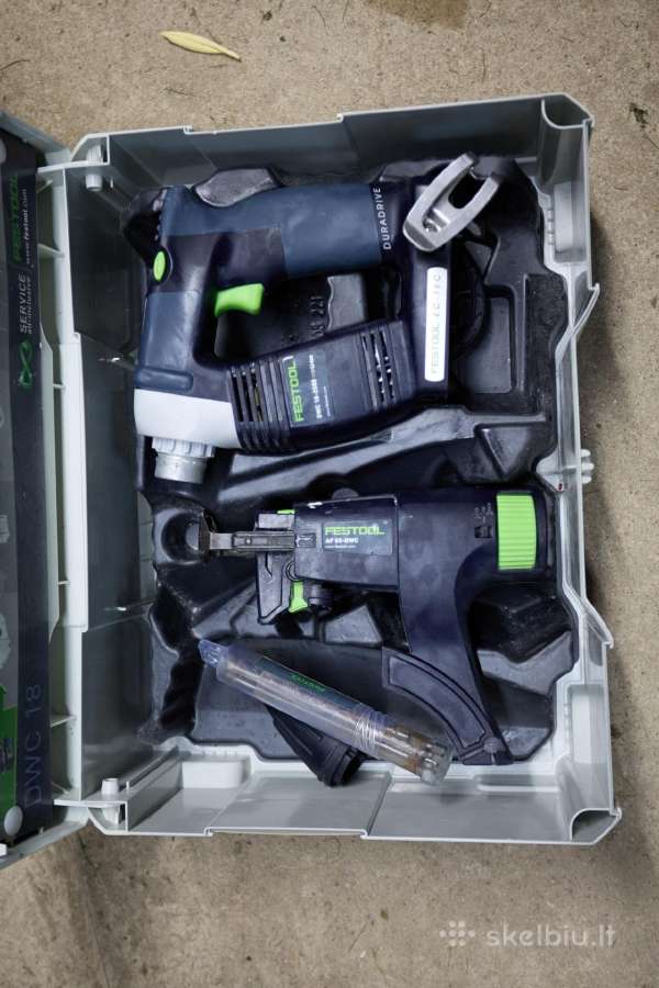 Festool duradrive Gipso kartono juostinis suktukas - nuotraukos Nr. 3