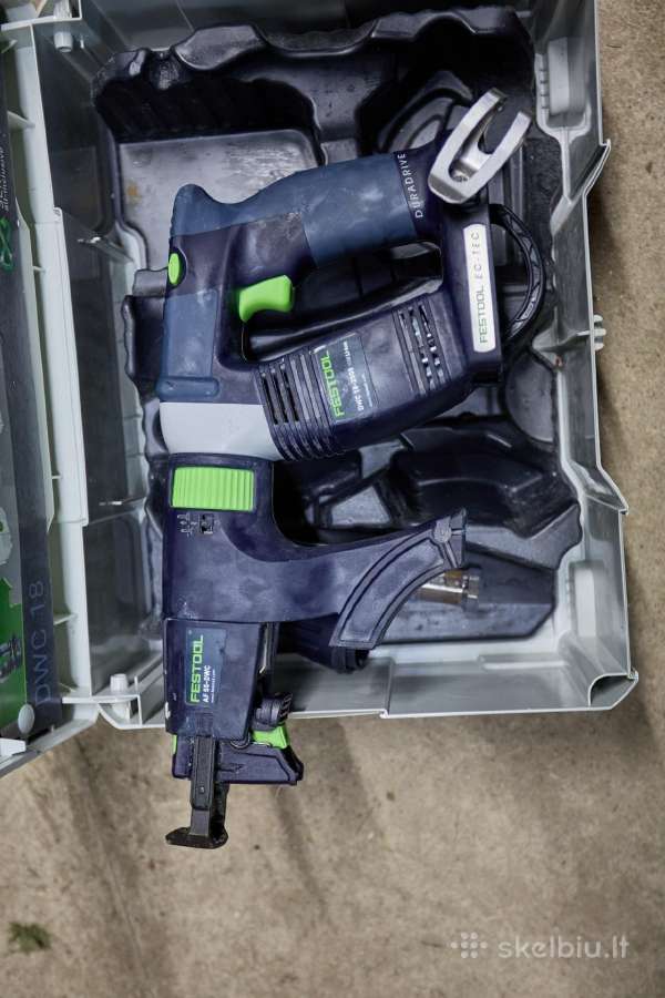 Festool duradrive Gipso kartono juostinis suktukas - nuotraukos Nr. 5