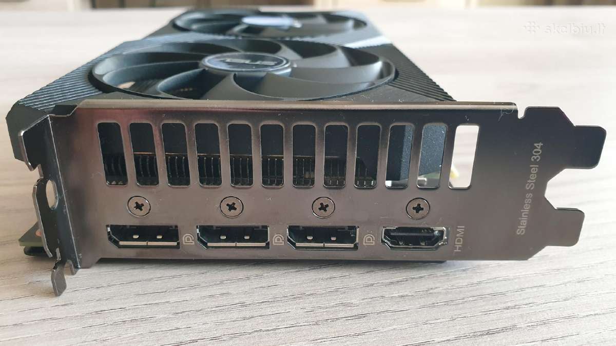 Asus Dual Rtx 3050 Oc 8gb - nuotraukos Nr. 4