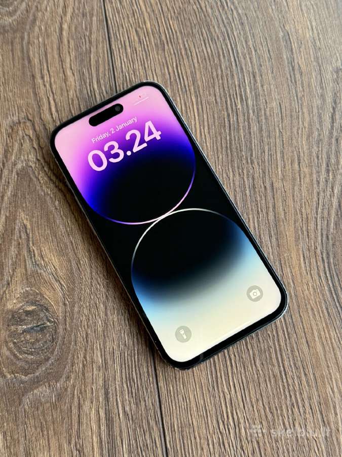 Apple iPhone 14 Pro 128gb Deep Purple BH:100% - nuotraukos Nr. 3