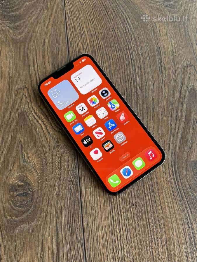 Apple iPhone 13 Pro 128gb Graphite - nuotraukos Nr. 4