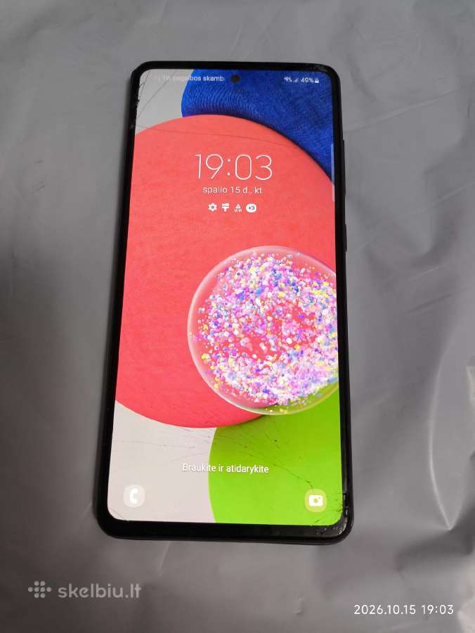 Samsung Galaxy A52s 5G - nuotraukos Nr. 3