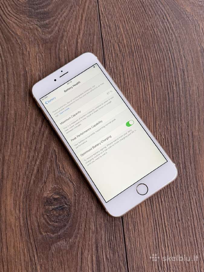 Apple iPhone 6s Plus 32gb Gold - nuotraukos Nr. 8