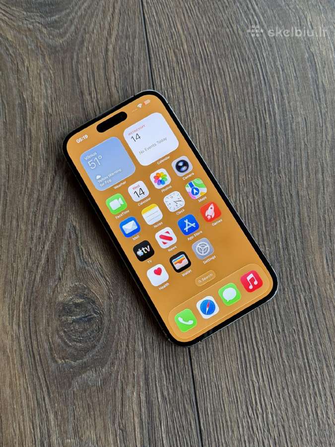 Apple iPhone 14 Pro 128gb Space Black - nuotraukos Nr. 4