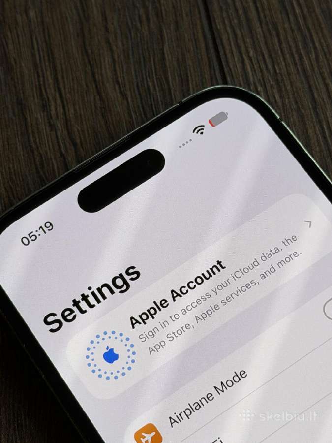 Apple iPhone 14 Pro 128gb Space Black - nuotraukos Nr. 6