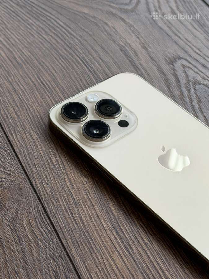 Apple iPhone 14 Pro 256gb Gold BH:100% - nuotraukos Nr. 2