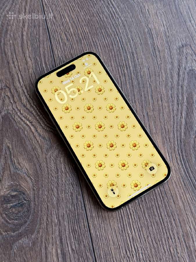 Apple iPhone 14 Pro 256gb Gold BH:100% - nuotraukos Nr. 3