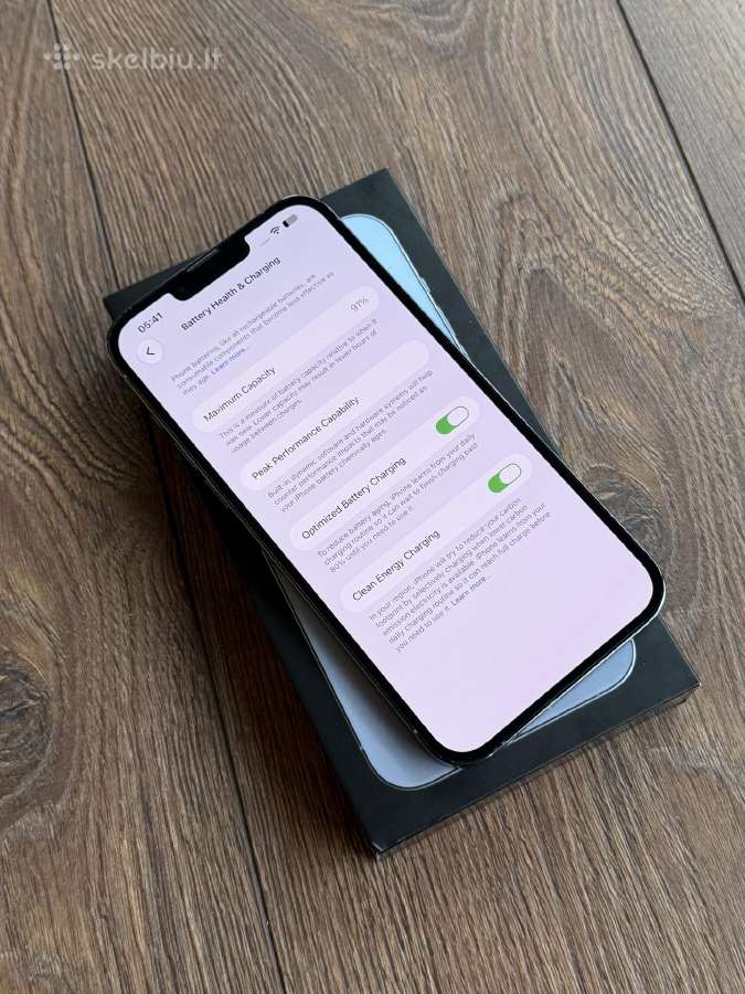 Apple iPhone 13 Pro Max 256gb Sierra Blue - nuotraukos Nr. 7