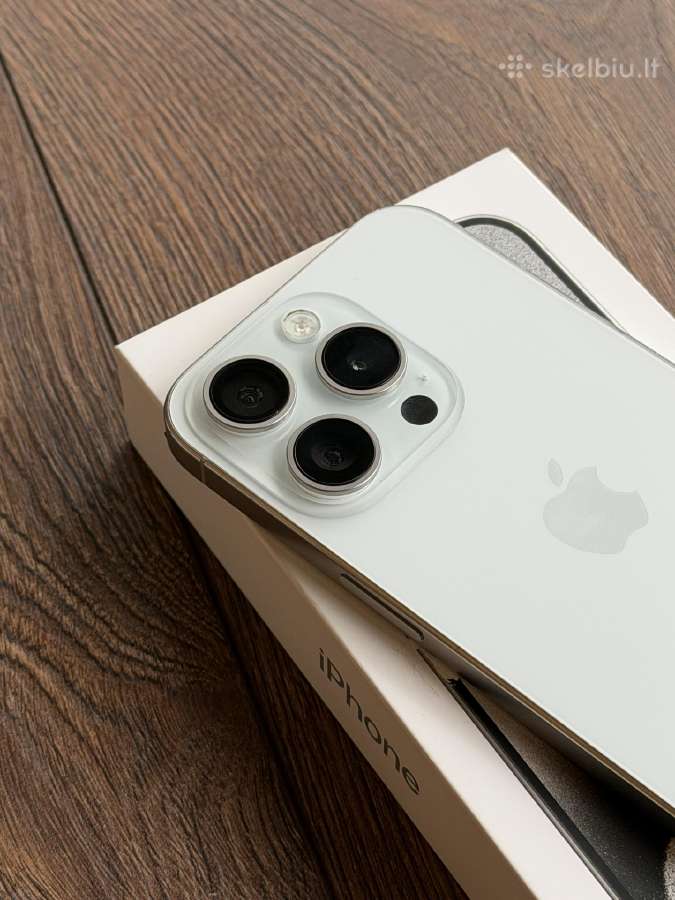 Apple iPhone 15 Pro 256gb White Titanium - nuotraukos Nr. 2