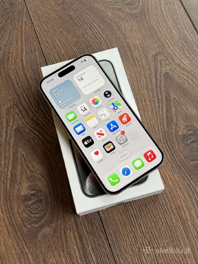 Apple iPhone 15 Pro 256gb White Titanium - nuotraukos Nr. 4