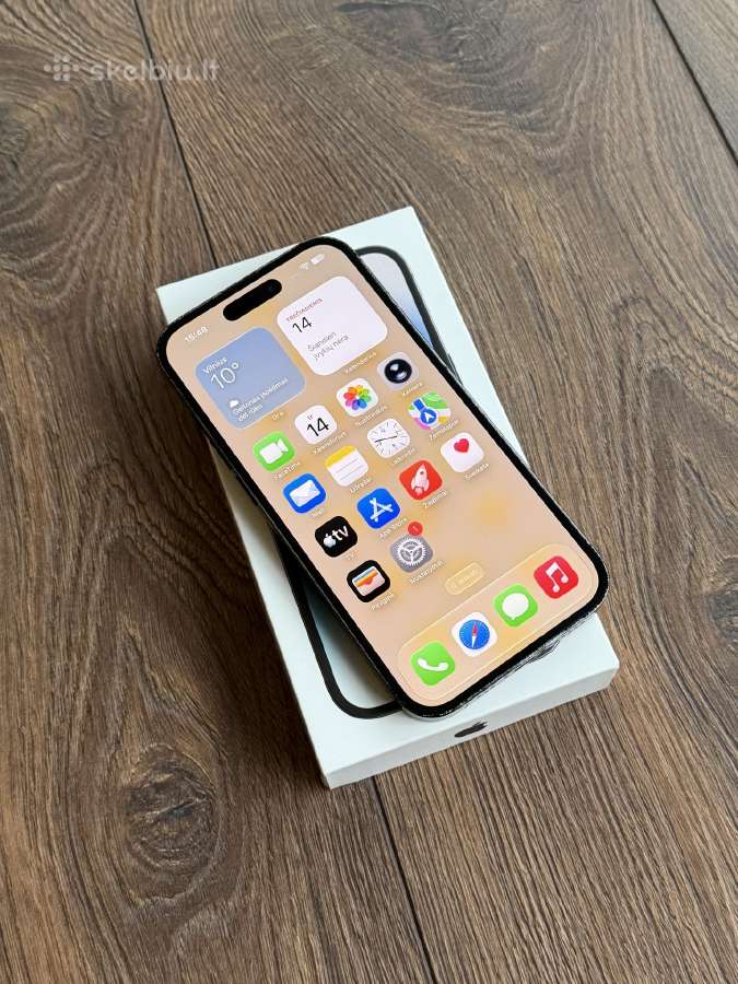 Apple iPhone 14 Pro 128gb Space Black - nuotraukos Nr. 4