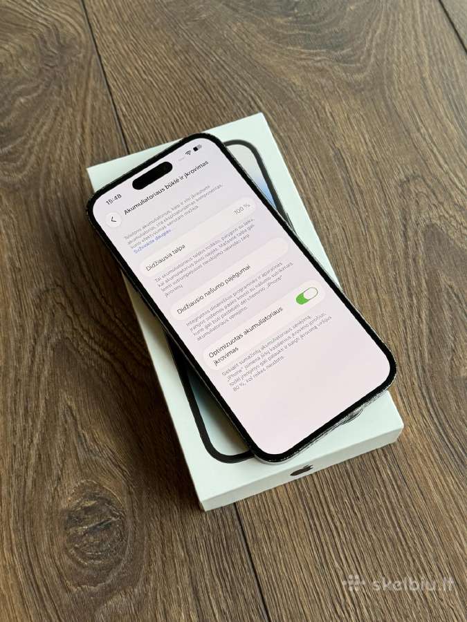 Apple iPhone 14 Pro 128gb Space Black - nuotraukos Nr. 7
