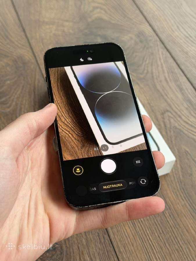 Apple iPhone 14 Pro 128gb Space Black - nuotraukos Nr. 9
