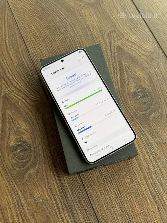 Samsung Galaxy S25 128gb Silver Shadow - nuotraukos Nr. 8