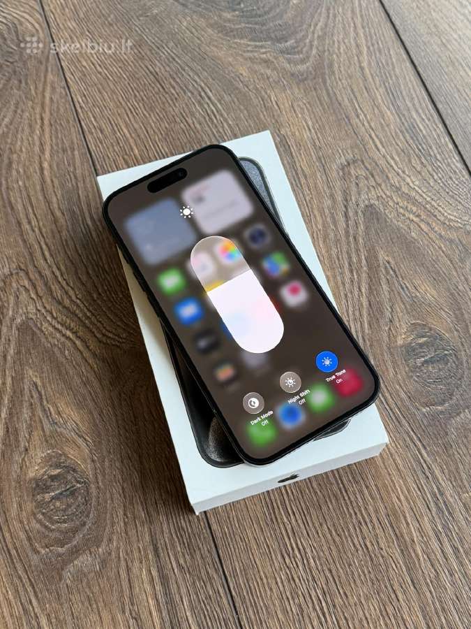 Apple iPhone 15 Pro 128gb Black Titanium - nuotraukos Nr. 4