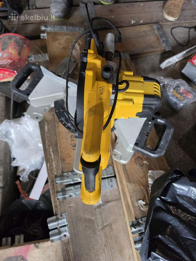 Dewalt skersinio pjovimo staklės - nuotraukos Nr. 2