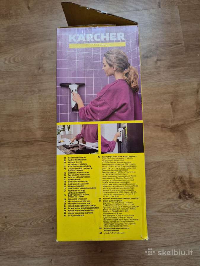 Mažai naudotas langų valytuvas Karcher Wv2 Plusn - nuotraukos Nr. 2