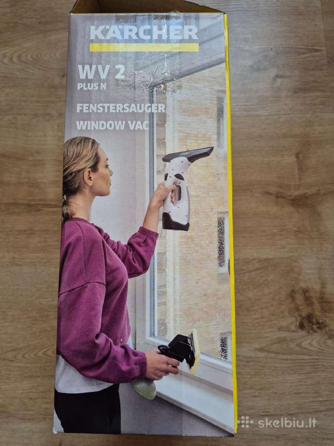 Mažai naudotas langų valytuvas Karcher Wv2 Plusn - nuotraukos Nr. 4