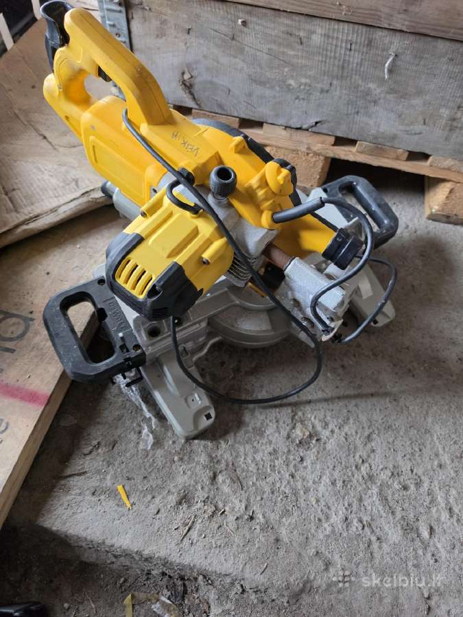 Dewalt skersinio pjovimo staklės - nuotraukos Nr. 3