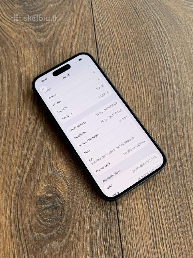 Apple iPhone 15 128gb Black - nuotraukos Nr. 7