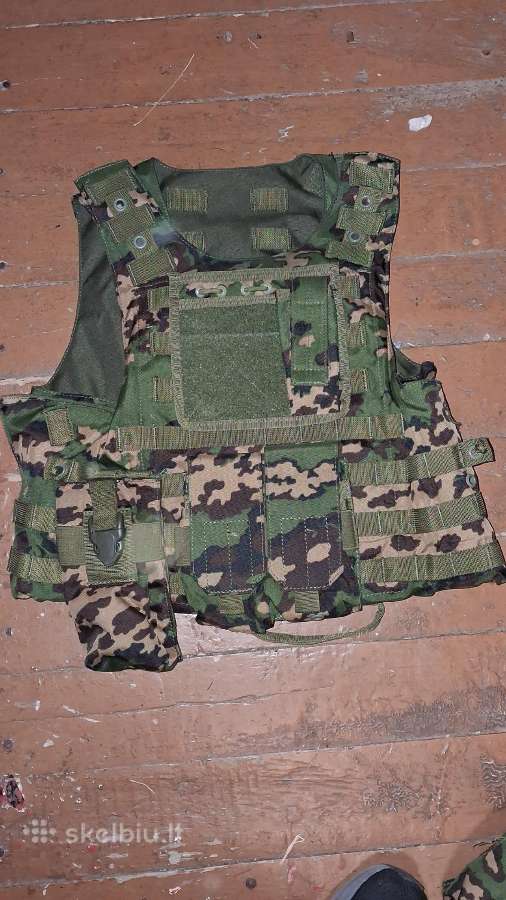 Taktinis Plate Carrier tinka airsoft - nuotraukos Nr. 2