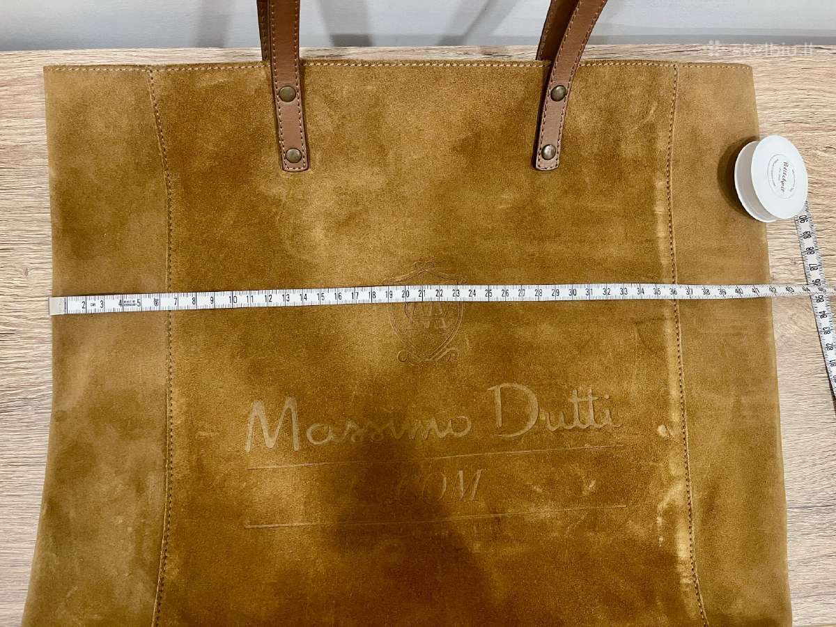 Massimo Dutti verstos odos (zomšinė) shopper - nuotraukos Nr. 10