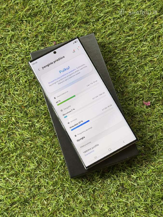 Samsung Galaxy S23 Ultra 256gb Black - nuotraukos Nr. 5
