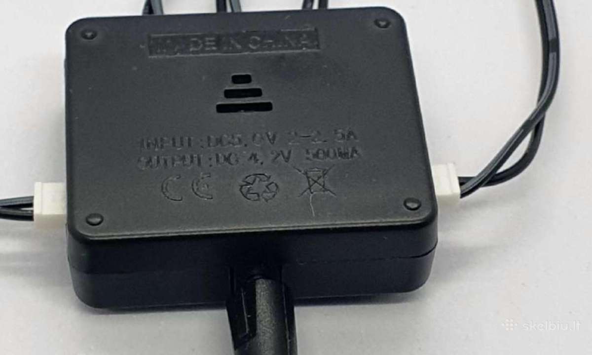Usb Lipo kroviklis su 4 išėjimais 3,7 V - nuotraukos Nr. 4