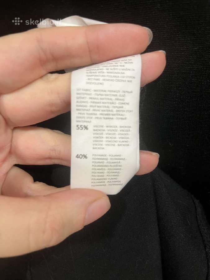 Reserved juoda suknelė - nuotraukos Nr. 5