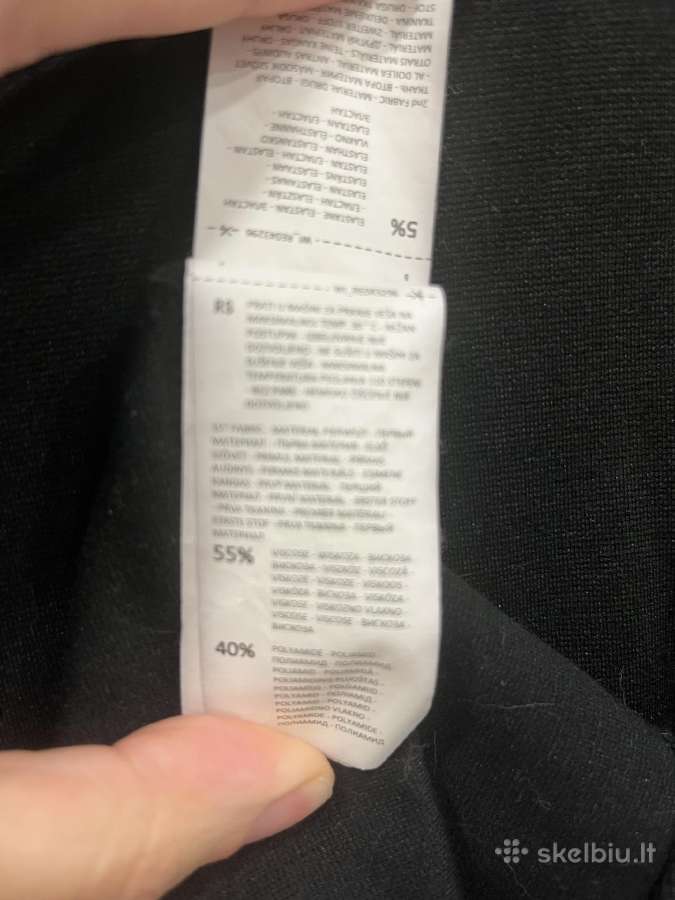 Reserved juoda suknelė - nuotraukos Nr. 7