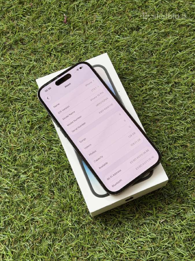 Apple iPhone 14 Pro 128gb Space Black - nuotraukos Nr. 8