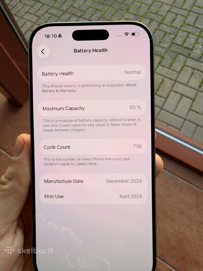 iPhone 16 Pro 128gb - nuotraukos Nr. 3