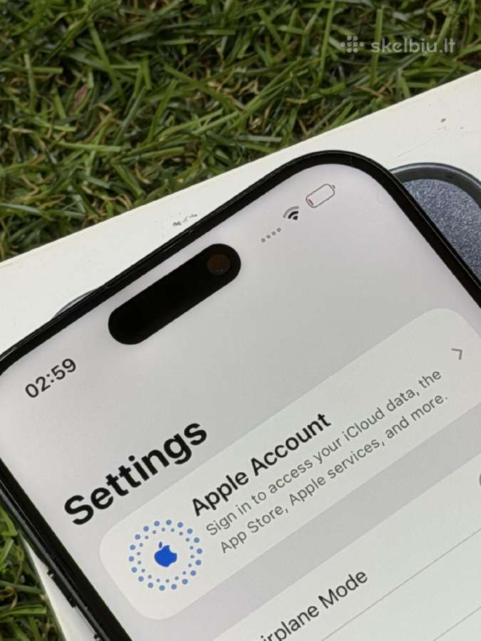 Apple iPhone 15 Pro 128gb Blue Titanium - nuotraukos Nr. 6