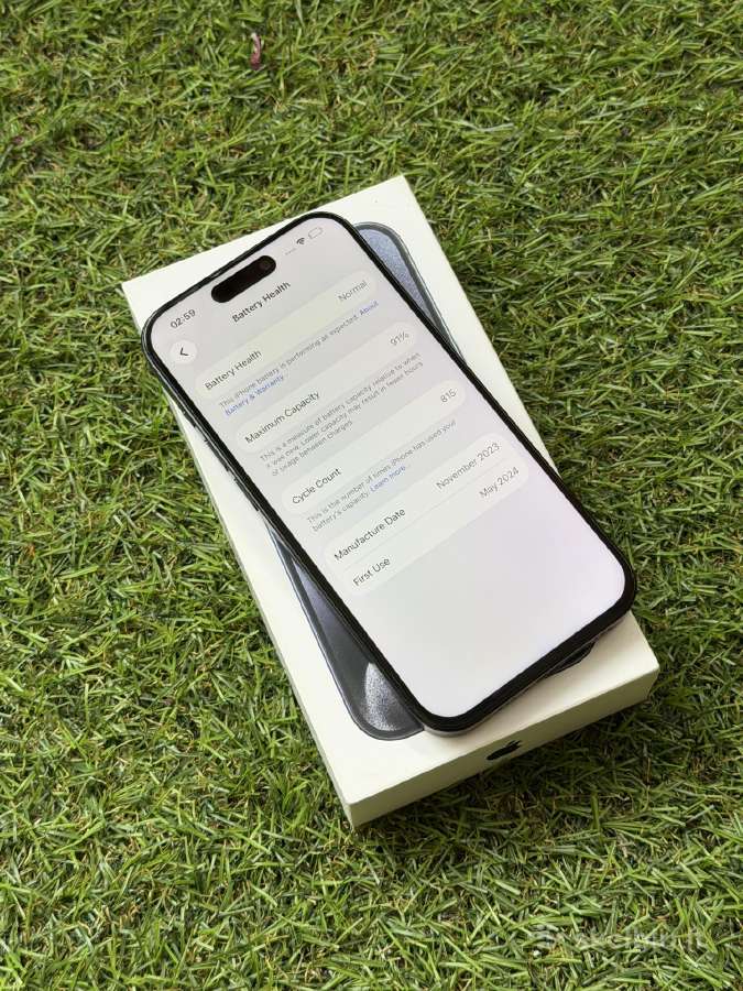 Apple iPhone 15 Pro 128gb Blue Titanium - nuotraukos Nr. 7