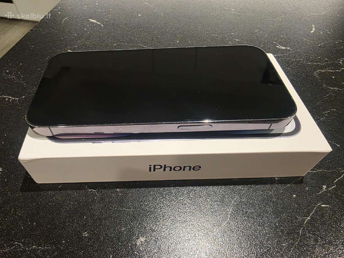 iPhone 14 Pro 256 GB Deep Purple - nuotraukos Nr. 3