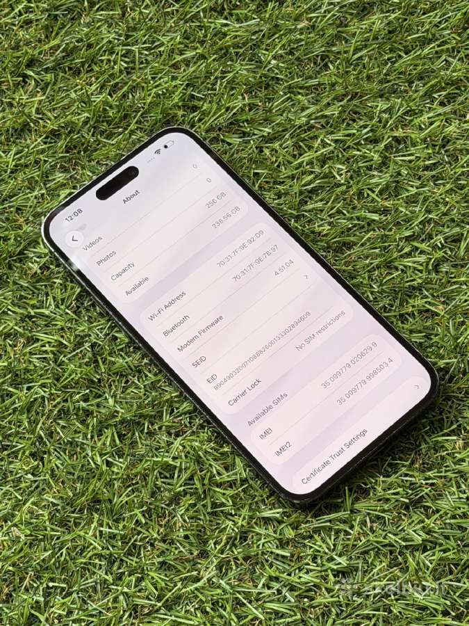Apple iPhone 14 Pro Max Space Black BH:100% - nuotraukos Nr. 8