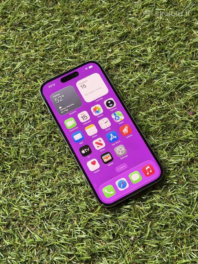 Apple iPhone 14 Pro 256gb Deep Purple - nuotraukos Nr. 4