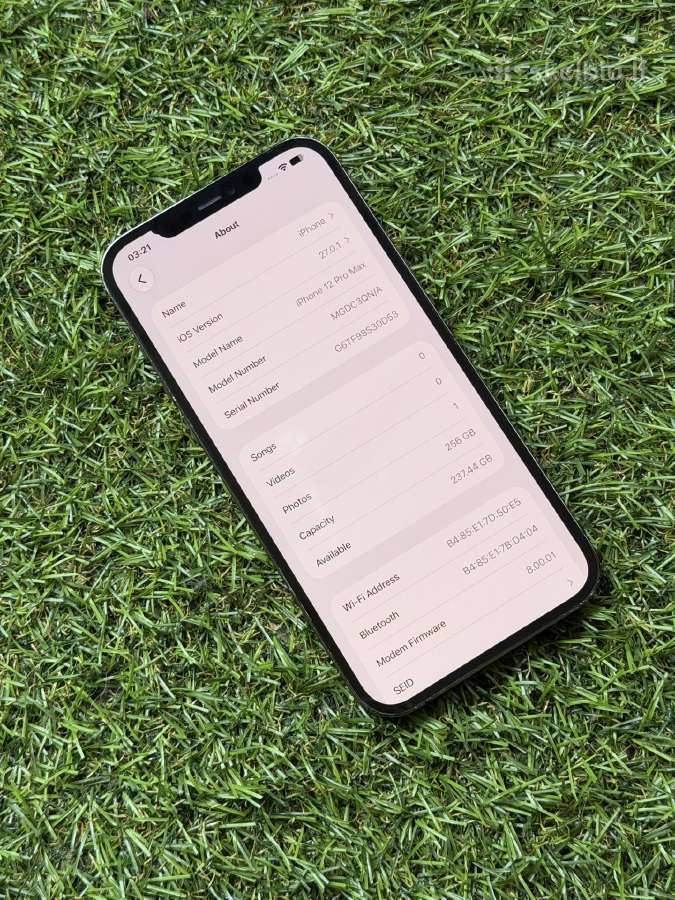 Apple iPhone 12 Pro Max 256gb Graphite - nuotraukos Nr. 7