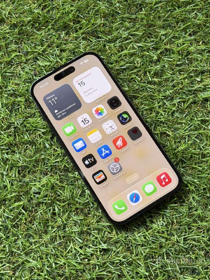 Apple iPhone 14 Pro 128gb Space Black Esim - nuotraukos Nr. 4