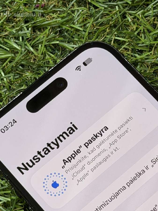 Apple iPhone 14 Pro 128gb Space Black Esim - nuotraukos Nr. 6