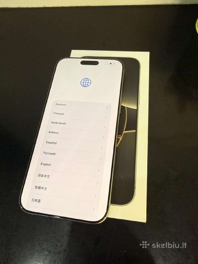 iPhone 16 pro max 512gb natural titanium - nuotraukos Nr. 6