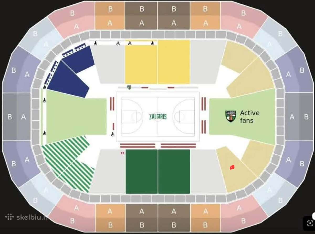 Du bilietai Zalgiris Anadolu Efes bronzinis sekt - nuotraukos Nr. 2